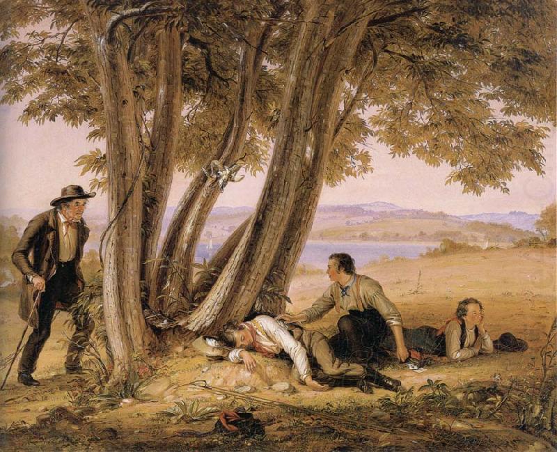 Caught Napping, William Sidney Mount